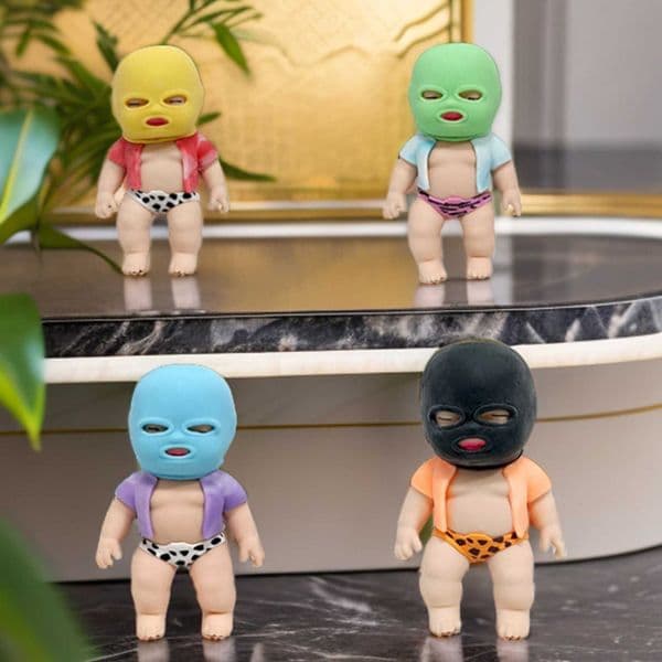 Creative Str Relief Toy Boy Squeezable Fun Playful Face Covered Toy for Adults Novel Prank Iatable Toy Gifts T260602RMRB