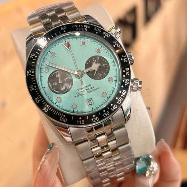 Tudorly Watch New Designer High Quality Superclone Men Automatic Tudorlies Black Bay Mechanicalchronograph Movernent Gift Sapphire Mens Watch Montre De Luxe 061