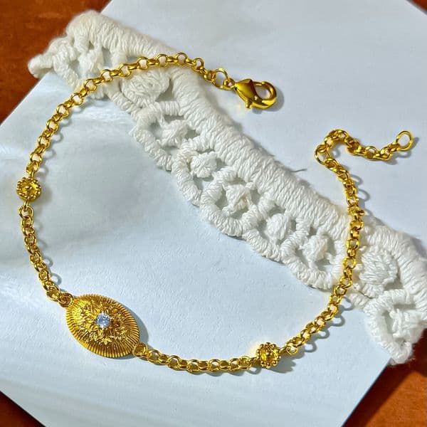 Designer Turquoise Cuff Bracelet Gold Tone Crystal Accent Woven Texture Engraved Statement Jewelry Fashion Accessory Gift Women Daily Wear Special Gift Buyers Now