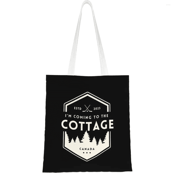 Shopping Bags Heated Rivalry Shopper Bag Outdoor Handbags Women Print Shoulder Stylish Cloth Tote
