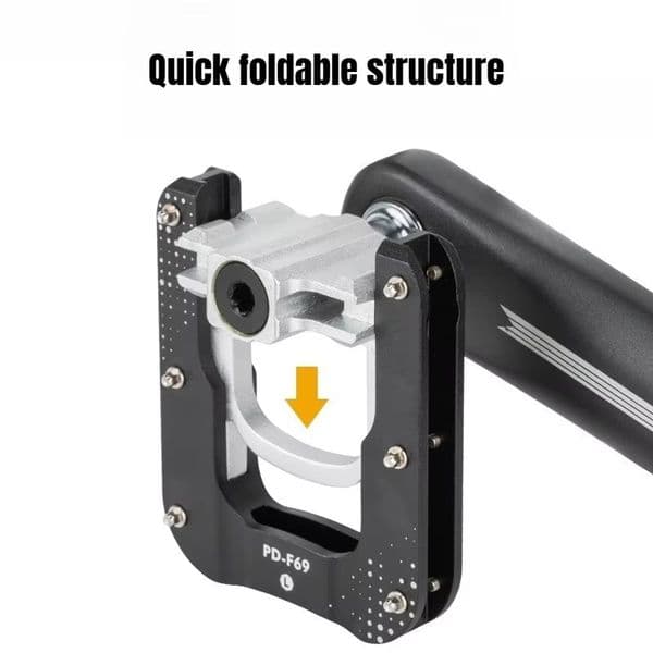 CNC Aluminum Folding Bike Pedals 3 Sealed Bearings Double Side Anti Slip for Dahon Brompton Folding Road Mountain Bicycle
