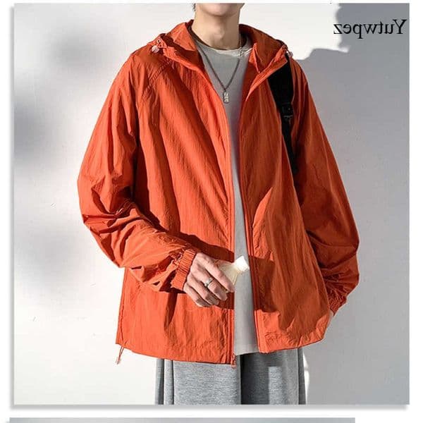 Silk Sun Icy Protection Jacket for Men Women Ultra Thin Breathable Quick Dry Skin Coats Unisex Outdoor Fishing Casual Thin Coat M260603