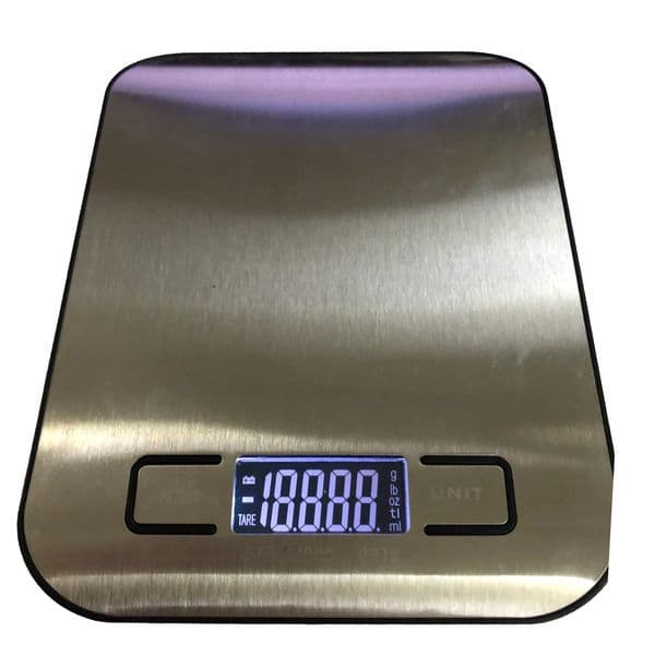 Luxury Designer china Kitchen Bathroom Digital Weighing Scales Mini Pocket Portable 5Kg 10Kg/0.1G LCD Display Measuring Tools Baking Scale Weight Balance Silver 18