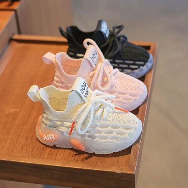 Kids Sneakers Sports Baby Soft Summer Breathable Running Knitting Infant Teenage Boy Girl Lightweight Shoes Toddler Running Shoes