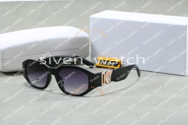 Vesace Glasses Mens Vsace Sunglasses Designer Medusa Glasess For Women High end and classic multi purpose sunglasses with a human head design High quality 97a