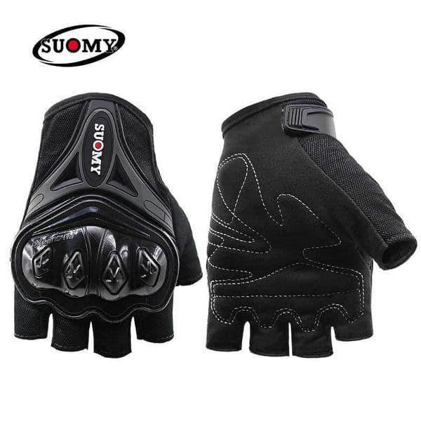 Summer Half Motorcycle Finger Gloves Knight anti fall Cross Country Riding Gloves motorcycle racing season gloves men L260602