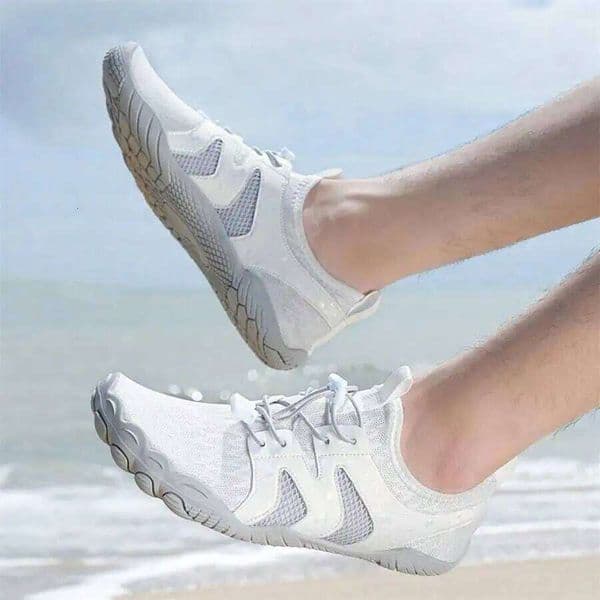 Women Quick Dry Non-Slip Five Finger Outdoor Lightweight Sneakers Wading Swimming Barefoot Aqua Shoes 26L0603