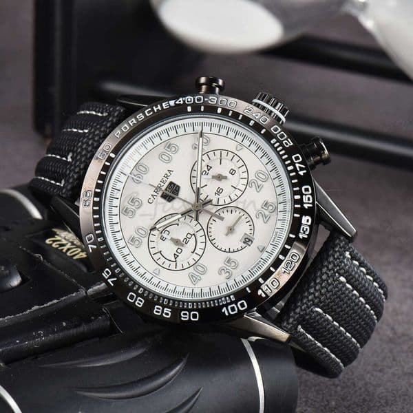 Tagness Heuererly F1 AAA Designer Watch TOP Quality Watch Luxury Superclone Taglys Watch Chronograph Luminous Mens Watch Man Quartz Tagness Huear Watch D34