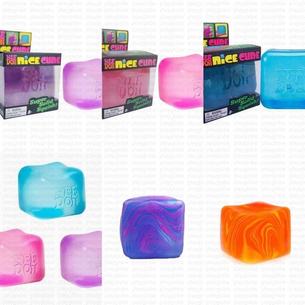 Ice High quali Nee Doh Fidget Stress Relieving Baby Maltose Decompression Toys for Anxie and Focus - Various Sles Y260603