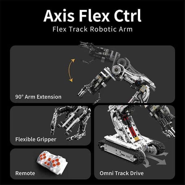 Technical 1512Pcs Science Fiction Programming Robotic Arm Building Blocks High Tech Engineering Car Bricks Toys Kids Adult Gift J260603