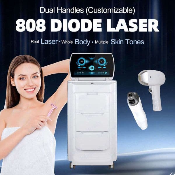 New Model ND YAG Laser Tattoo Removal Permanent Hair Removal Machine Skin rejuvenation Shrink Pores Freckles Carbon Peeling Skin Whitening Beauty Equipment