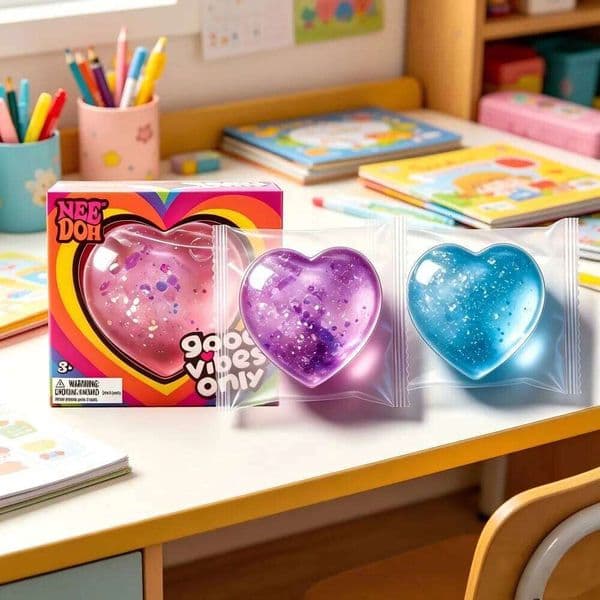 New NeeDoh Schylling Maltose Slow Rebound Release Emotional Stress Relief Pinch Music Toy Gift 26L0603