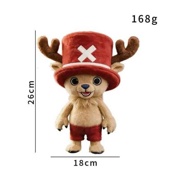 Doll 2026 NEW Chopper Plush Cute Chopper Plushie Anime Peripherals Toy Birthday Christmas Gift L260331 Y260603