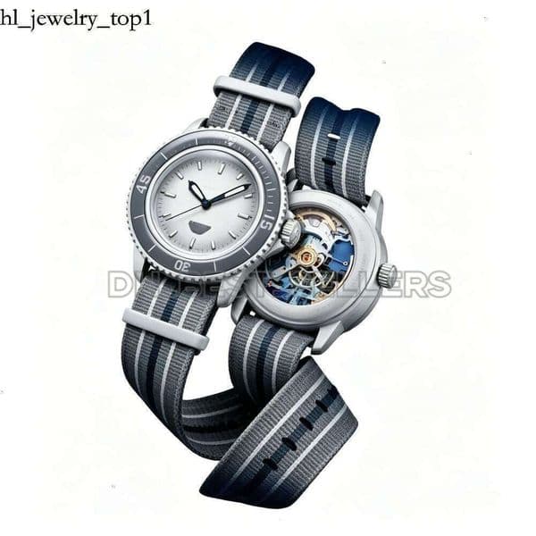 New White Bioceramic Men's Watch Full Feature Quartz chronograph Audemares 42mm Nylon Luxury Watch Limited Edition Master Watch 2026 with box 56b