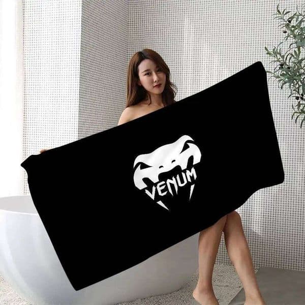 Snake Venom V-Venum Microfiber Printed Mountain Climbing Yoga Beach Swimming Running Absorbent Soft Towel 26Y0603