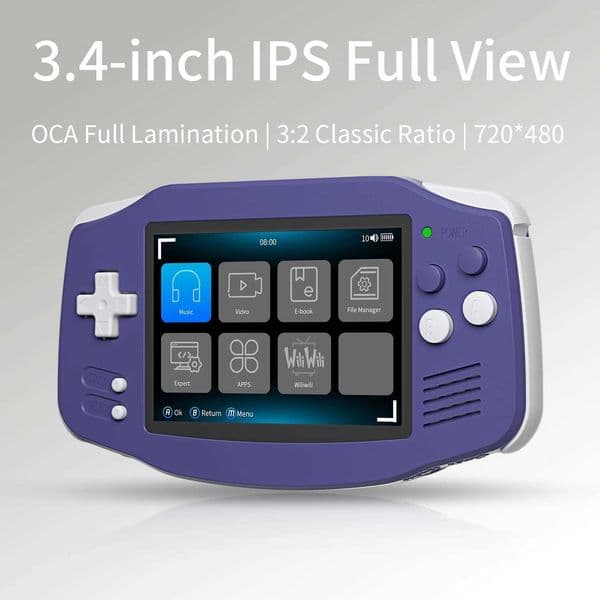 Handheld ANBERNIC RG34XX Game Consoles RG 34XX Retro Gaming Console Linux 64-bit 3500mAh Battery WiFi HD and TV OutputJ260603