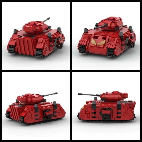 Game Series Battle MOC Robot Building Blocks Set Fearless Mech Warrior Spirit Warship Tank Model Boys Toy Birthday Gift J260603