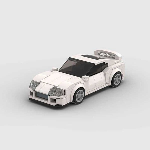 City Technical Speed World Famous Car Building Blocks Racing Fast And Furious Moc Brick Vehicle A80 Supra V2 Toys Kid C260603