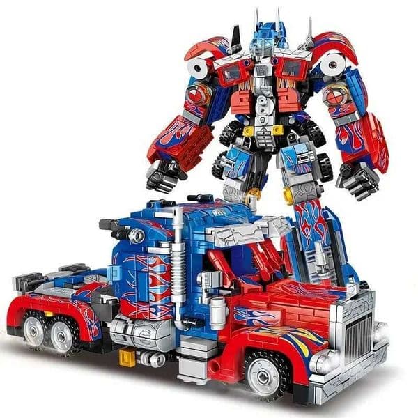 1014-Piece Transform i n g C ar 2 -i n -1 M ode l B ui ld i n g Bl o c k Se t - D urab le Ab s Bloc ks Cr ea tive Con str uc tion S et Can Be Used J260603