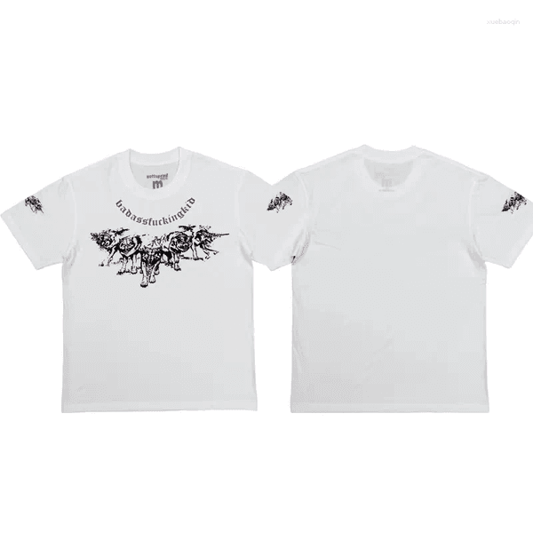 Men's T Shirts 2026 Nettspend "BAFK" Merch Tee Printed Short Sleeve T-Shirt TX1606