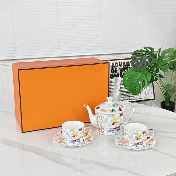 Astronaut series coffee cup and saucer set combination bone china afternoon coffee maker tea set cup and saucer household