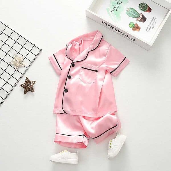 New Summer Baby Girls Clothes Suit Children Spwear Shirt Shorts 2Pcs/Sets Kids Boys Pajamas Toddler Ce Infant Tracksuits J260604
