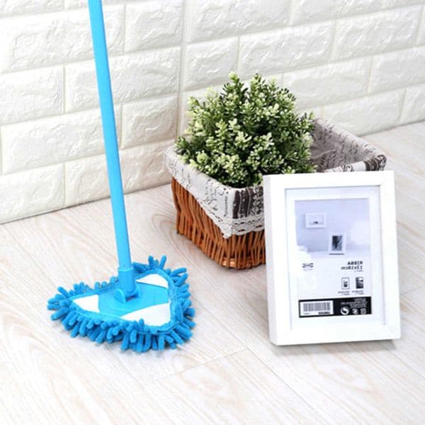 Mop Rotatable Cleaning Mop Adjustable Triangle Extendable Handle Multifunctional Dust Cleaning floor Kitchen bathroom C260604