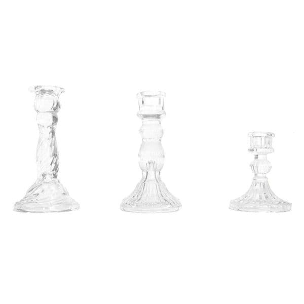 1pc Fashion Crystal Candlestick 0.81in Caliber Nordic Style Excellent Transparency Used for Home Decoration or Festival Parties 26W0604