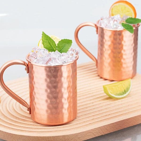 Mugs 1pc 450ml Copper Moscow Mule Mug Durable Stainless Steel Beer Coffee Milk Cup Bar Drinkware 2026
