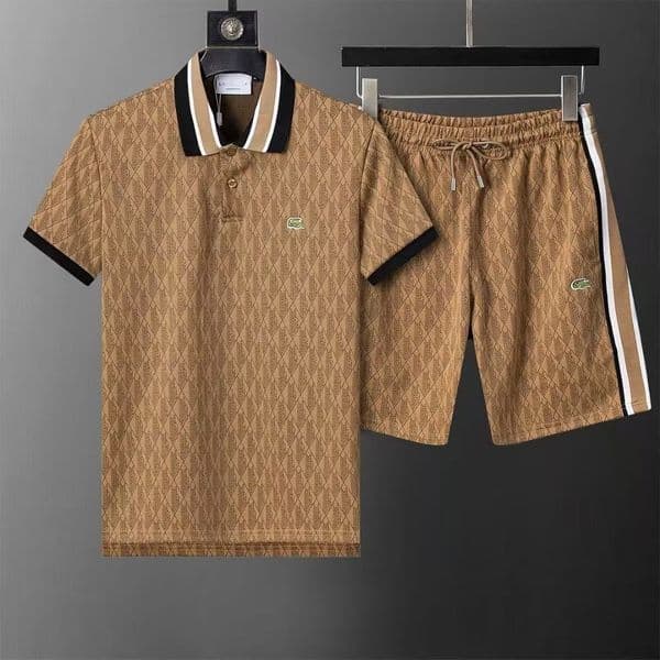 Premium Quality Crocodile's European brand LA men's multi-color fish print suit, mens designer clothes Tracksuit casual fashion for all seasons size M-3XL