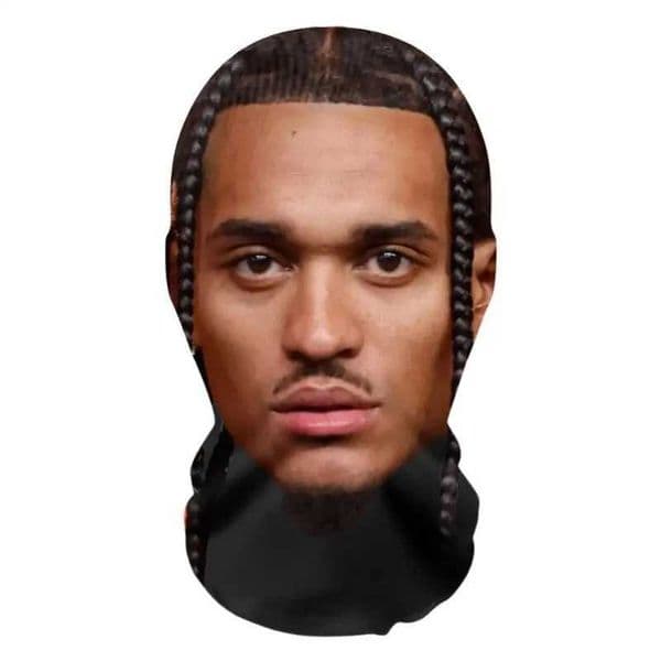 2pcs/ 3D Printed Full Face Mask Men And Women Role Play Headdress Hip Hop Fashion Balaclava Headdress Funny Cosplay Props Novel C260604