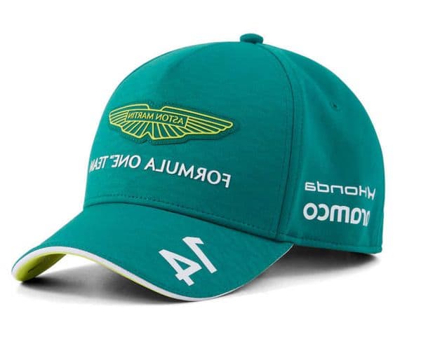 quty gorra high del equipo Aston Martin Aramco Cognizant Verde Infantil Support customized hats 2026 new model cap S260604
