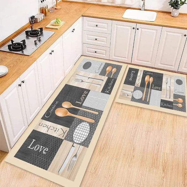 Carpets Kitchen Rug Non Slip MatWashable Anti Skip RugVivid Colors CarpetHome Decorative Washable RugHome Gift