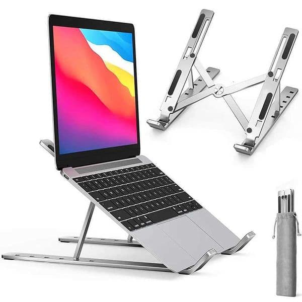 Portable Metal Foldable Laptop Stand Adjustable Notebook Holder Aluminum Support For Macbook Pro Air Computer Tablet Base DeskT2600604