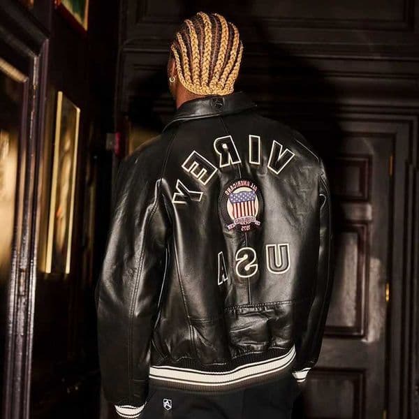 style american functional Hip hop letter embroidered leather jacket loose couple short winter jacket men y2k men clothing L260604