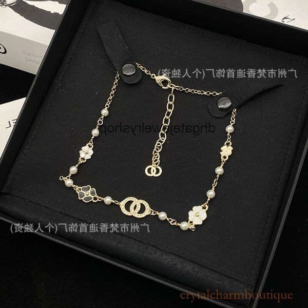 cc necklace Designer Necklace Luxury Fragrant Star Heart-Shaped Pearl Necklace for Women with Diamond Inlay channels necklace