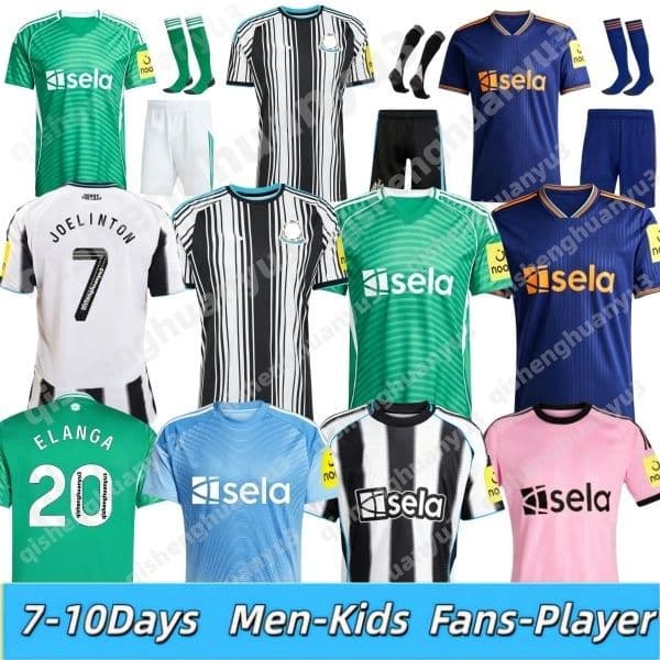 newcastle jersey 26 27 NUFC Bruno G Elanga Gordon Botman Joelinton Tonali Livramento Willock Krafth 2025 Home Away Third GK football shirt mens kids kits 16-4XL
