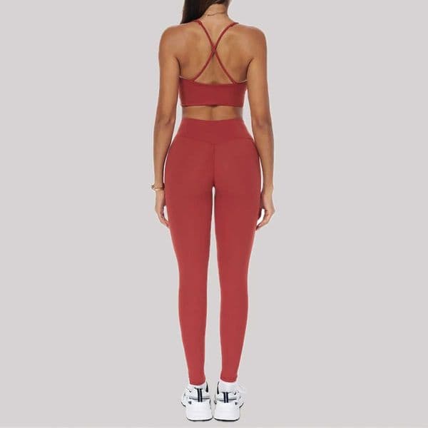 2/3PCS Yoga Set Women Sport Workout Set Sportswear Gym Clothing Fitness zipper Long Sleeve High Waist Leggings Sports Suit Women C260604