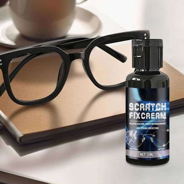 Lens Eye Glasses Liquid Cleaner Polishing Eyeglass Scratch Remover Sponge for Window Screen Phone Watch