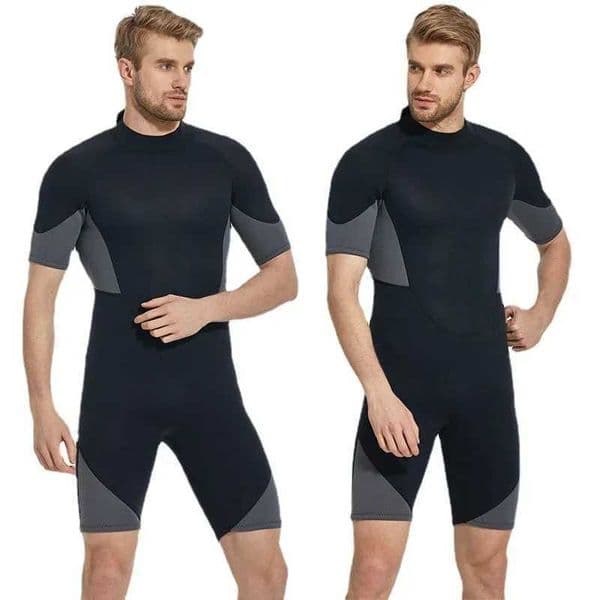 Mens Neoprene Spearfishing Wetsuit Short Sve Scuba Diving Suit One Piece Surfing Jellyfish Wet Suit 2mm 3mm Z260604