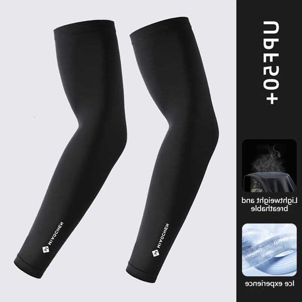 New GTUBIKE 1 Ice Pair Silk Sleeves UV Protect Breathable Cycling Arm Sports Outdoor Unisex Elastic Quick-dry Summer Sleeves M260604