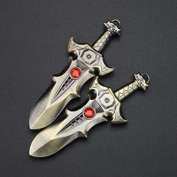 Metal Sword New Iatable Lighter Windproof Jet Flame Iatable Outdoor Lighter Mens Fashion Personali Gift J260604