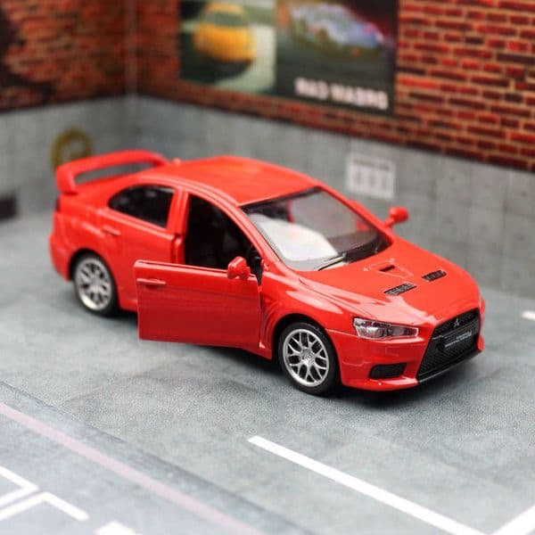 Mitsubishi Lancer Evolution X 141 10 Alloy Car Model Diecast Metal Toy Vehicles Car Model Simulation Collection Childrens Gifts M260605