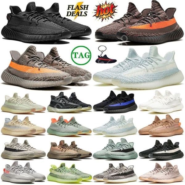 New Style Designer 350 v2 Running Shoes Sneakers Trainers for black white blue Mens Women 350s Outdoor Sports Hiking shoe SIZE EUR 36-47