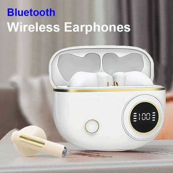 BT Earphones Wireless Headphones ENC Noise Cancelling Pods Earbuds HiFi Stereo Headsets for Air ipads 26Y0604