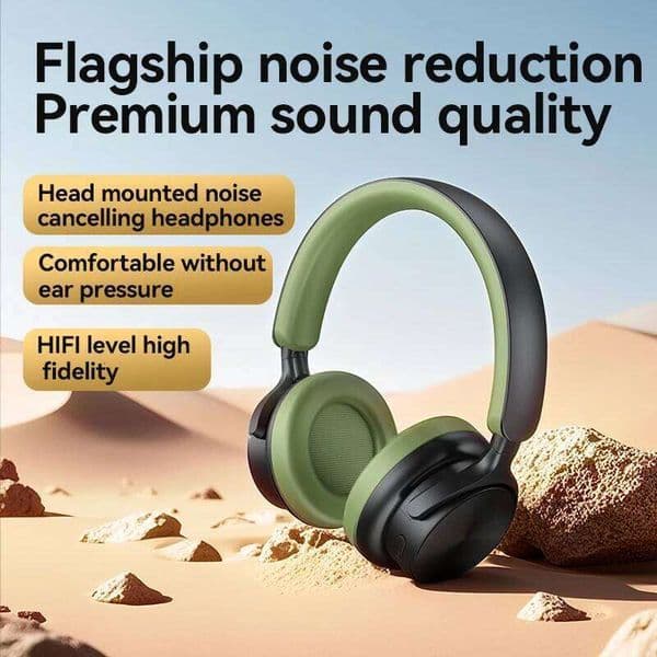 A53 PRO Bluetooth 5.3 Headphones Over Ear HIFI Stereo Headsets True Sport Gamer Earphone TF/AUX Music Player with HD Mic Gifts W260604