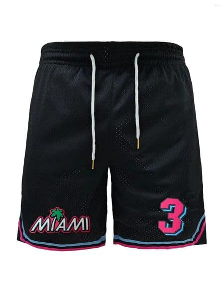 Men's Shorts Fashion Retro Print #3 Basketball Loose Training Running Outdoor Casual Quick Drying Breathable Short Pants
