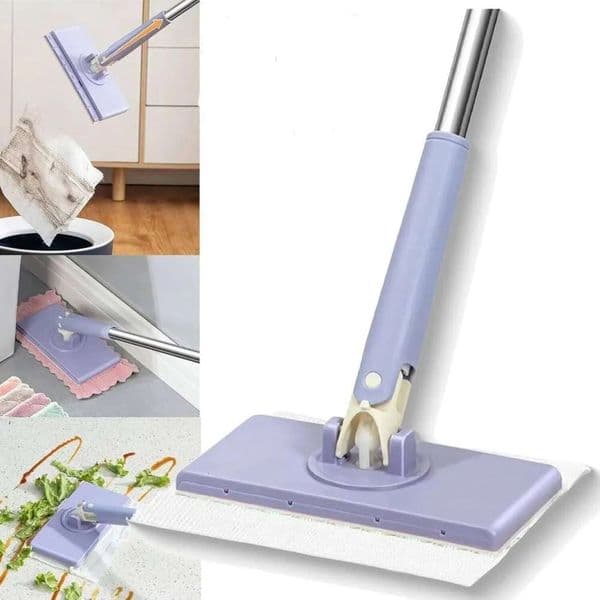 2026 Hands-Free Floor/Window 360Rotation Mini Mop For cologne Wet Wipes Household Kitchen Cleaning Tool perfume Free Shipping 31