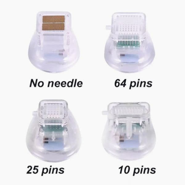 Gold Rf Microneedle Accessory Cartridge 10 Pins/25 Pins/64 Pins Effectively Reduces Wrinkles And Whitens Skin And Eliminates Acne X3 104