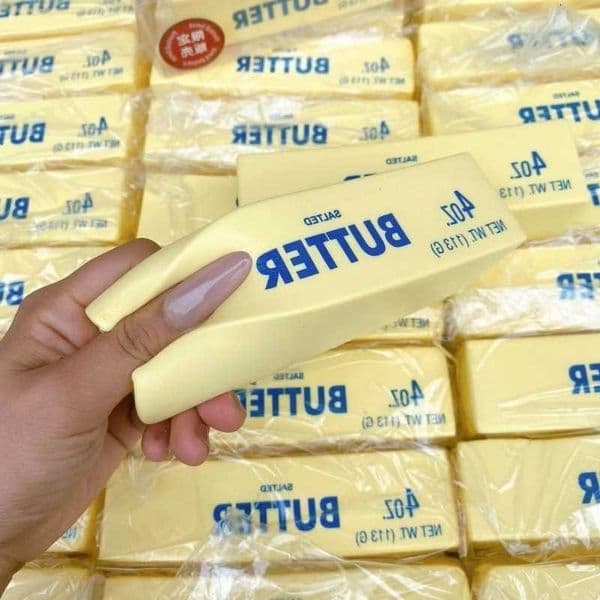 Slow Butter Stick Squishy Toy Rising Squeeze Toy Butter Bar Brick Squishy Fidget Anti Stress Release Hand Relax Gift Toy M260604